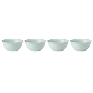Lenox Butterfly Meadow Solid Mint Green Porcelain Dessert Bowls (Pack of 4)