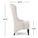 Callie High Back Fabric Dining Chair by Christopher Knight Home