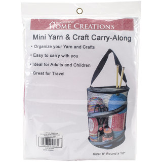 Mini Yarn & Craft Carry-Along 8"X12"-Pink