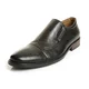 Henry Ferrera Collection Men's Faux Leather Slip-on Dress Loafers - Thumbnail 0