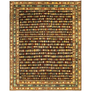 ARZU Hand-knotted Wool Rug (8' x 9'6)