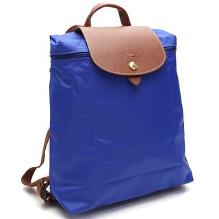 Longchamp Le Pliage Blue Foldable Backpack