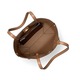 Michael Kors Hayley Large Convertible Brown/Peanut Tote Handbag - Thumbnail 1