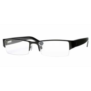 Polo Mens PH1067 9038 Black Metal Rectangle Eyeglasses