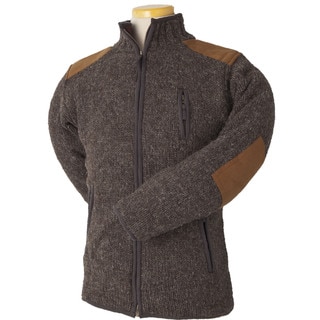 Laundromat Men's Oxford Brown Wool Sweater