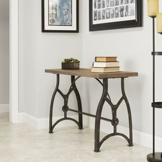Beckett Industrial Collection Console Table by Silverwood