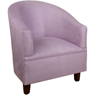 Skyline Furniture Lilac Micro-suede Kid's Accent Chair