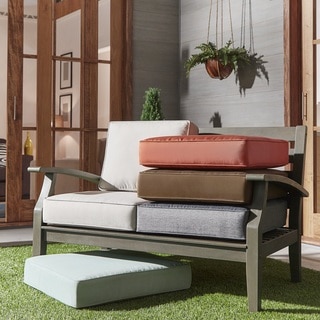 Isola Outdoor Fabric Loveseat Cushions by NAPA LIVING