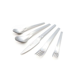 Shah 30-piece Flatware Set with Matte Satin Finish Service for 6