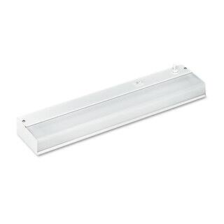 Ledu Under-Cabinet Fluorescent Fixture Steel 18-3/4 x 4 White