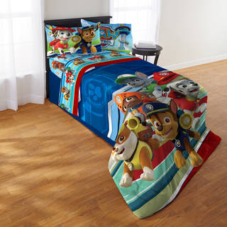 Paw Patrol Puppy Hero Twin 4-piece Bed in a Bag with Sheet Set