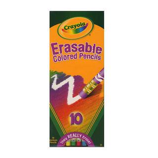 Crayola Erasable Colored Pencils (4 Packs of 10 Pencils)