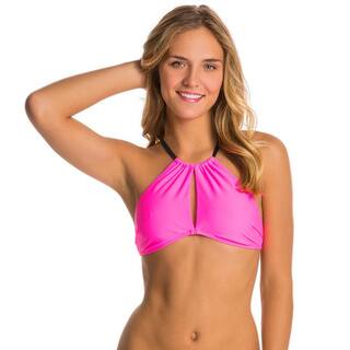 Minkpink Pink Bikini Halter Top
