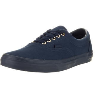 Vans Unisex Era (Gold Mono) Blue Canvas Skate Shoes