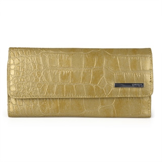 Kenneth Cole Reaction Women's Elongated Trifold Clutch Wallet