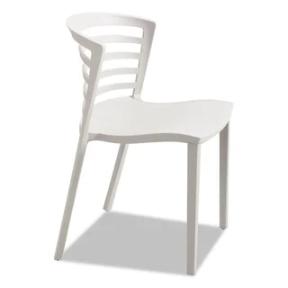 Safco Entourage Stack Chair Grey 4 per Carton