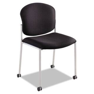 Safco Diaz Guest Chair Black Fabric