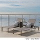 Cape Coral Mesh Chaise Lounge with End Table by Christopher Knight Home (Set of 2) - Thumbnail 3