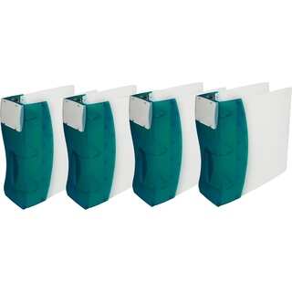 Storex Duratech Aqua Plastic 2-inch Binder (Pack of 4)