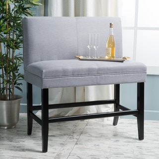 Elisse Fabric Barstool Bench by Christopher Knight Home