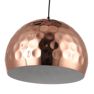Journee Home 'Copper Moon' 14.6 in Iron Copper Hard Wired Pendant Light