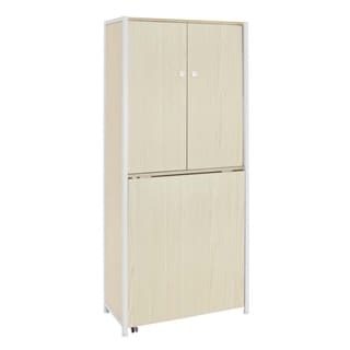 Offex Sew Ready Craft White Birch Armoire