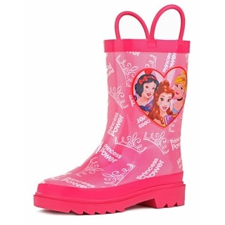 Disney Princess Girls' Pink Rain Boots