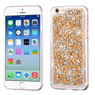 Insten Rose Gold Hard Snap-on Rhinestone Bling Case Cover For Apple iPhone 6/ 6s