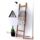 Solid Wood 6 ft. Handmade Decorative Ladder Rack