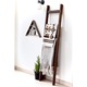 Solid Wood 6 ft. Handmade Decorative Ladder Rack