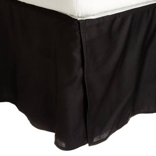 Superior 300 Thread Count 100-percent Premium Combed Cotton Pleated Solid Bed Skirt