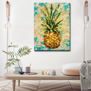 Sarah LaPierre 'Fiesta Pineapple' Ready2HangArt Canvas