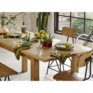 INK+IVY Cooper Natural Dining/ Gathering Table