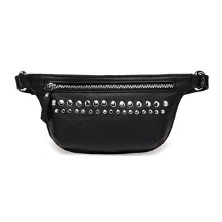 Vicenzo Leather Kerry Studded Leather Waistbag