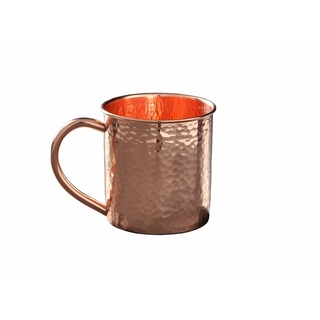Alchemade Hammered 12 oz. Copper Mug