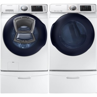 27" Front Load Washer and Gas Dryer
