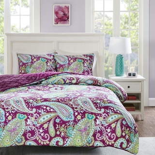 Intelligent Design Kayla Printed Reversible Comforter Mini Set 2 Color Option