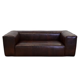 Made to Order Lawton Genuine Top Grain Leather Sofa
