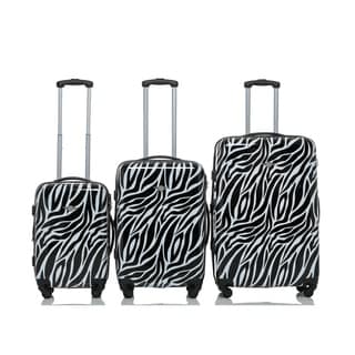 RivoliteZebra 3-piece Expandable Handside Spinner Luggage Set