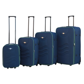 RivoLite Lightweight 4-piece Expandable Rolling Luggage Set
