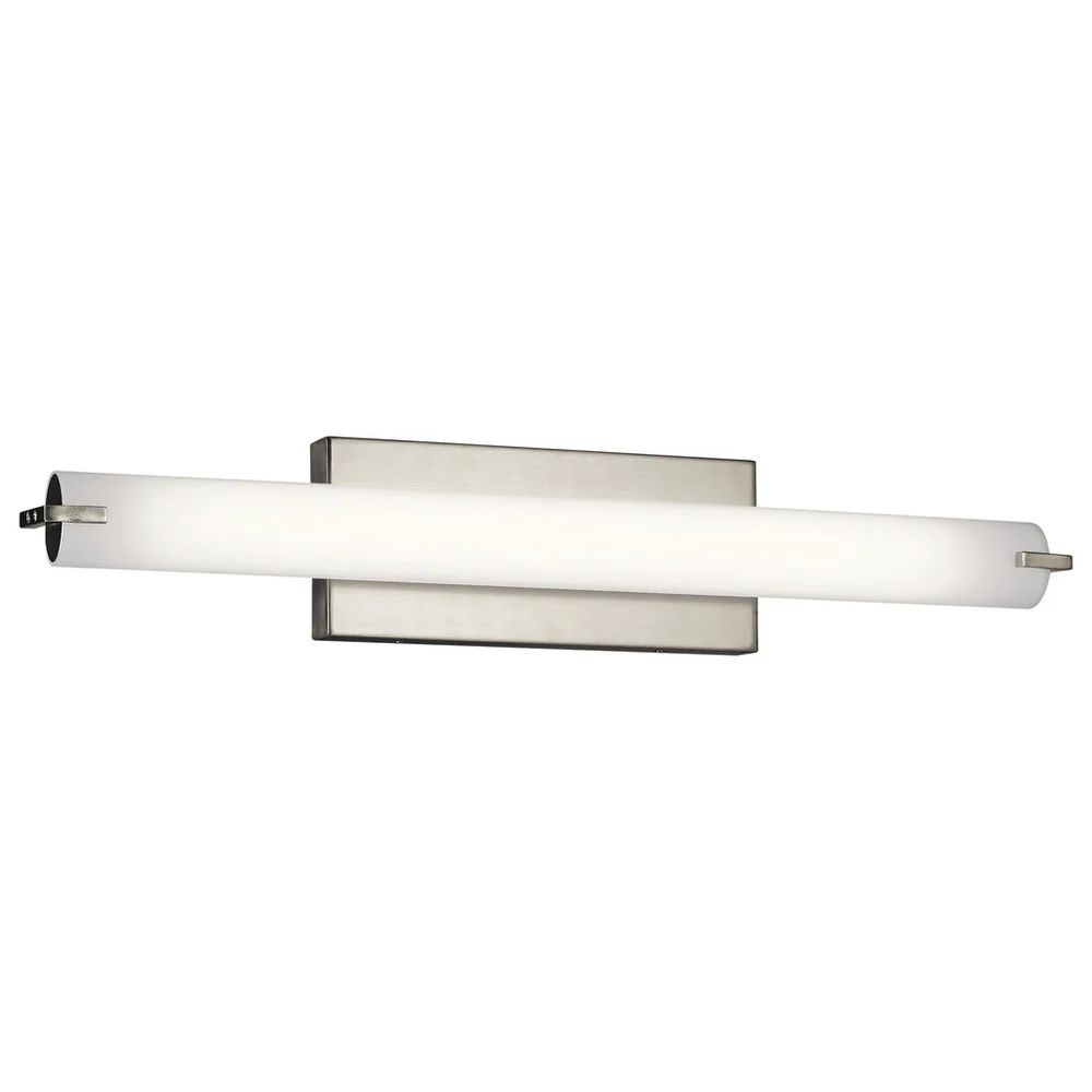 Kichler Lighting Transitional 26-inch Brushed Nickel LED Linear Bath/Vanity Light