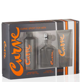 Curve Sport Men's 3-piece Fragrance Gift Set