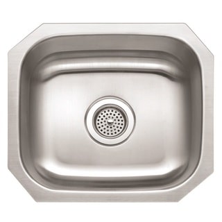 Winpro Undermount Single Bowl Stainless Steel Sink