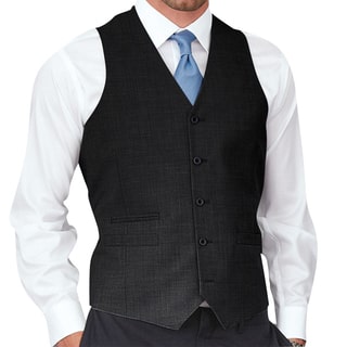 Affinity Apparel Men's Solid-colored Five-button Vest