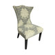 Linda Cream Portofino Chenille Fabric Chair