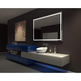 IB MIRROR DIMMABLE Lighted Bathroom Mirror Harmony 60 In X 40 In 3000 K