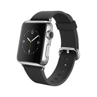 Apple Watch 38mm Stainless Steel Case with Brown Classic Buckle
