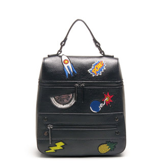 Like Dreams Fly Clique Zipper Face Fashion Backpack