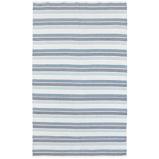 L and R Home Altair Set of 3 Blue Multi Indoor Area Rugs (8' x 10', 2' x 8', 2' x 3')
