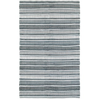 L and R Home Altair Reversible Grey Indoor Area Rug (8' x 10')